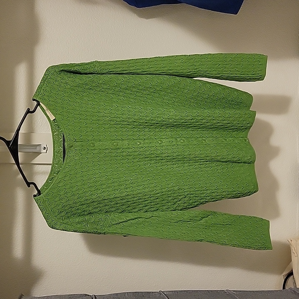 Sezane Adela 100% Organic Cotton Cardigan - Picture 5 of 10